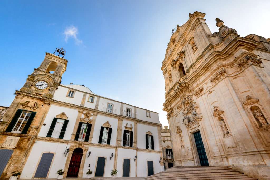 Baroque art in the beautiful town of Martina Franca