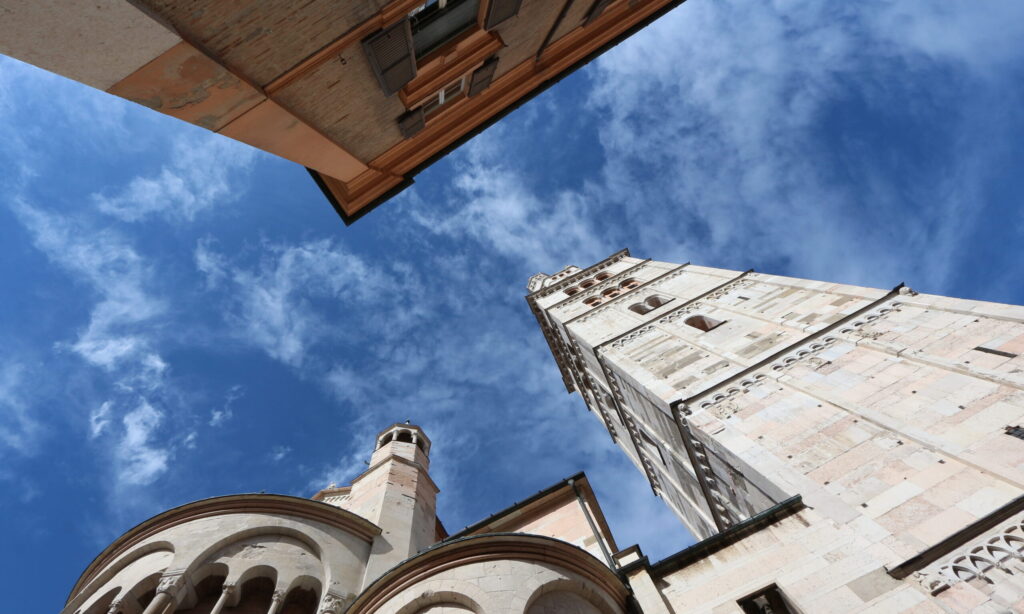 Word Heritage Site Cathedral and Ghirlandina in Modena