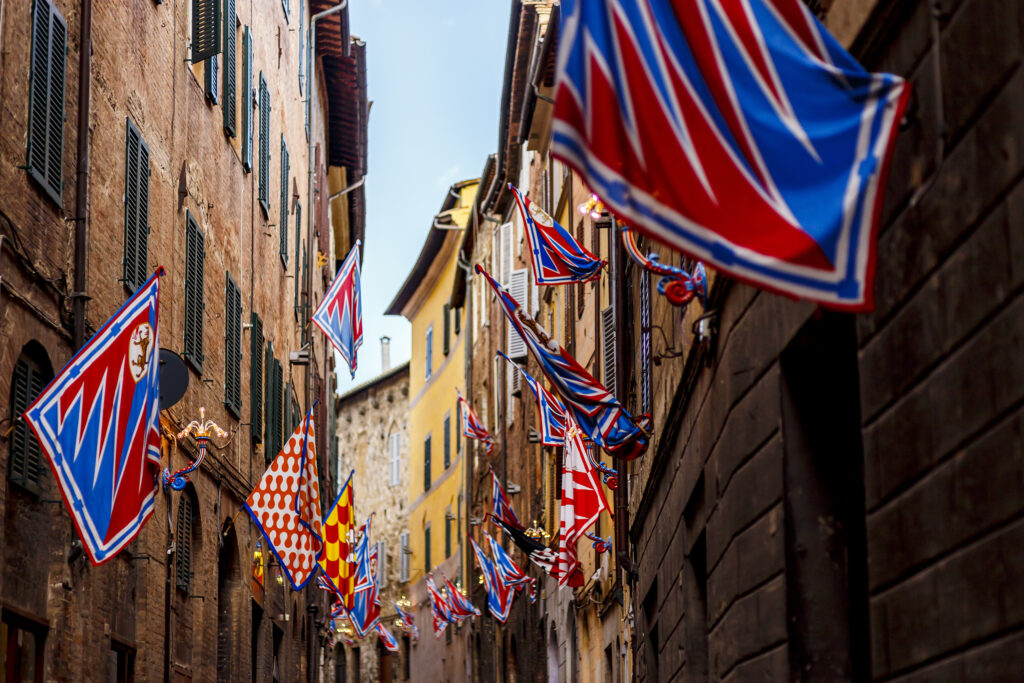 Famous Festival Palio di Siena in Italy