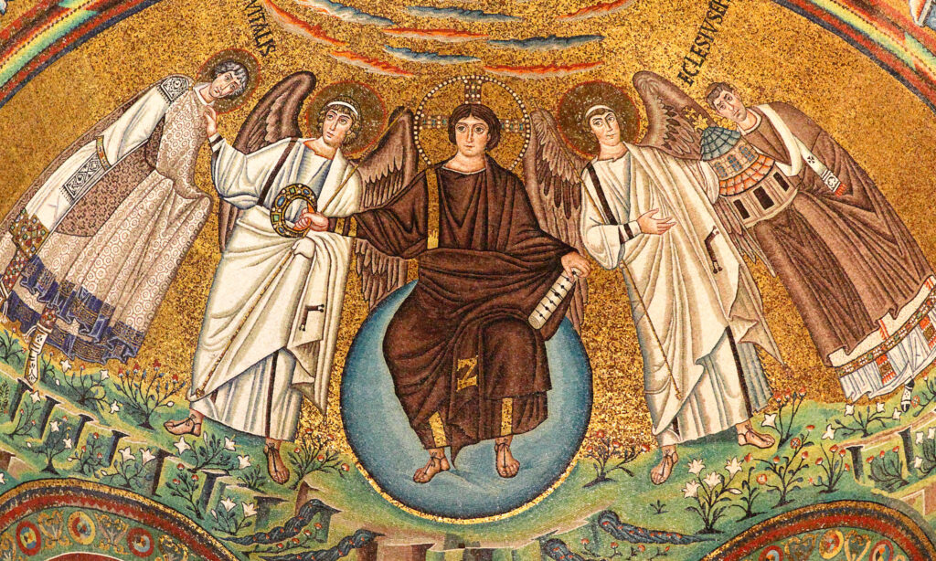 Mosaics in the beautiful town Ravenna