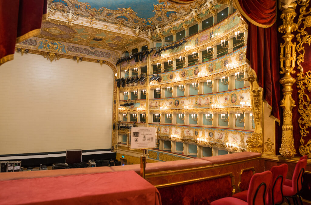 The famous Theater Fenice in Venice